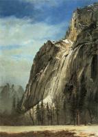 Bierstadt, Albert - Cathedral Rocks A Yosemite View